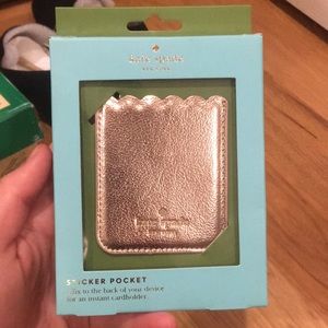 Kate Spade Phone Sticker pocket